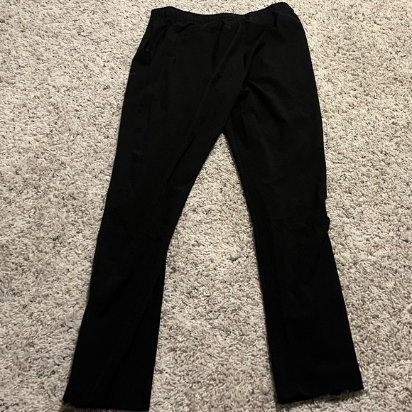 Skora Men’s Quick Dry Joggers Track Pants Black Pull On Pockets Stretchy Medium - Picture 3 of 9